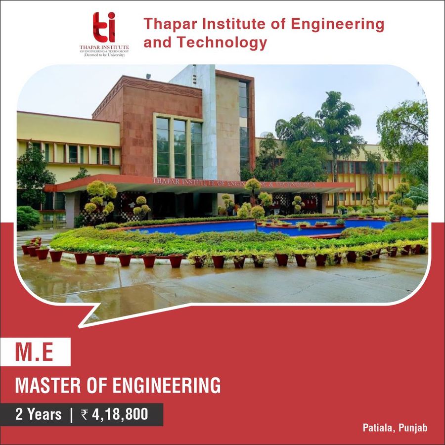 Thapar Institute of Engineering And Technology